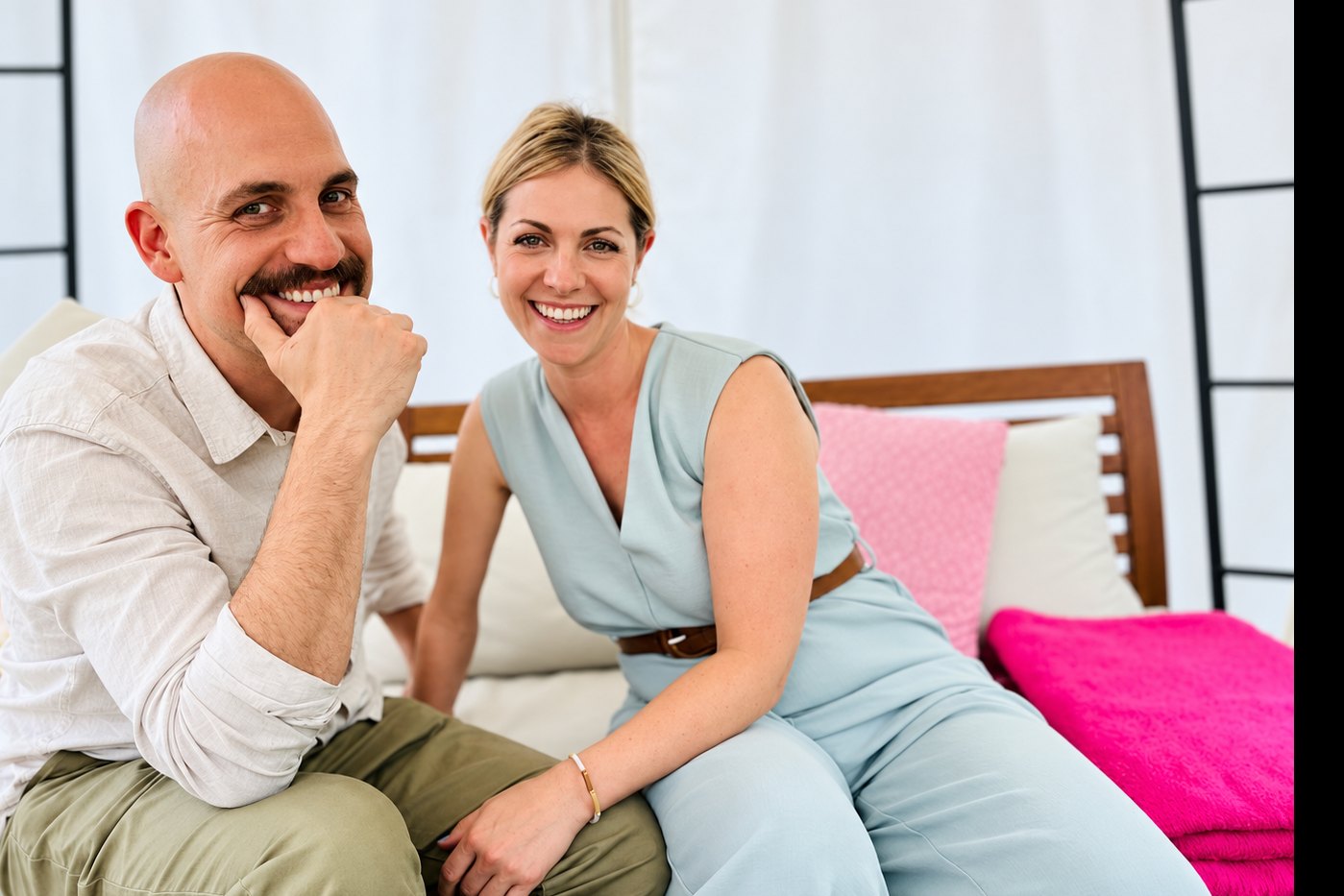 Thea Haupt und Dennis Scherr, Praxisleitung